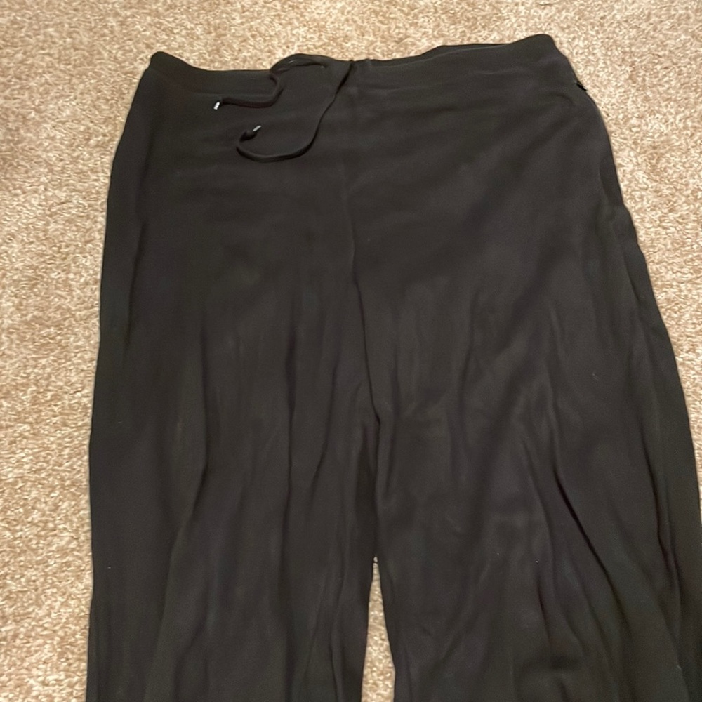 Comfy Cotton Pants w/ Zip-Up Pockets - Jones New York Sport - Size Medium